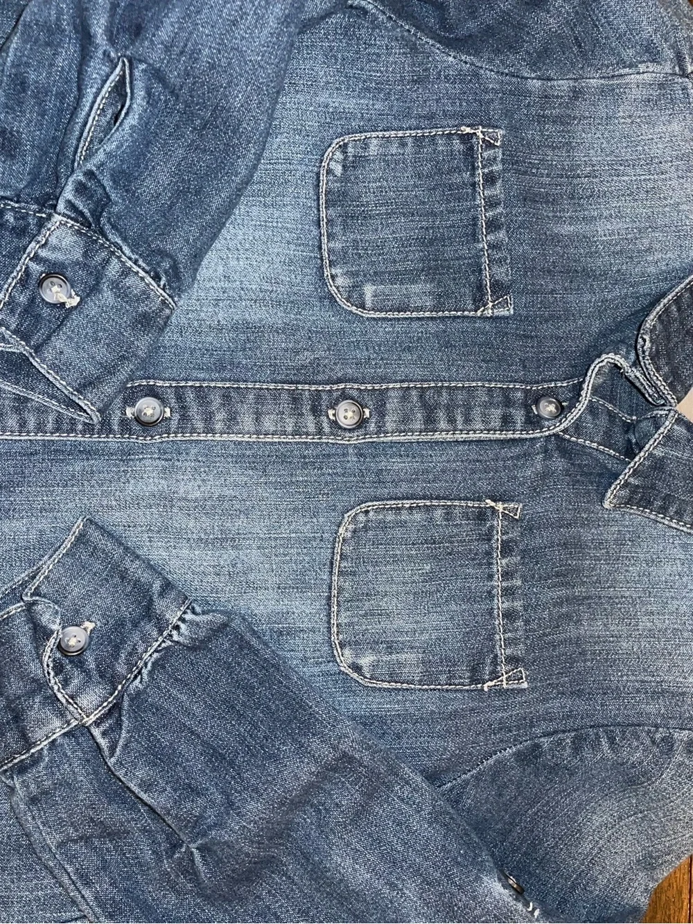 Old Navy Denim Shirt Dress - Blue